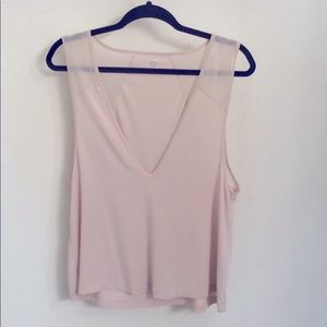 PopFlex deep V-neck tank top